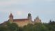 Blick auf die Veste Coburg von der Tennisanlage